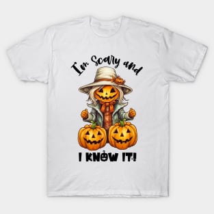 Funny Halloween Scarecrow T-Shirt